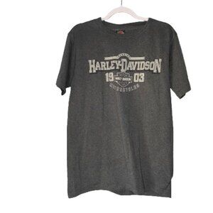Harley Davidson Honesdale Pennsylvania Tshirt Grey